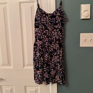 Floral Print Express Dress, XS